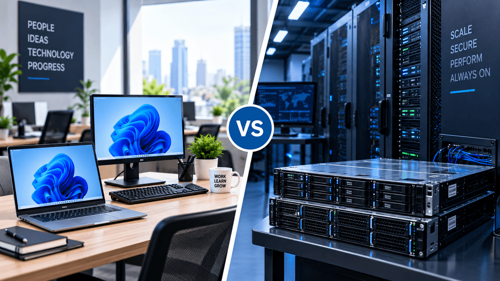 Business Computers vs. Enterprise Hardware: What Is the Difference?