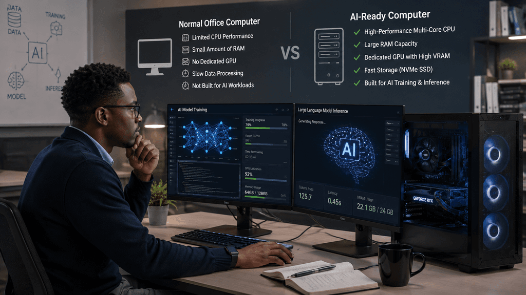 Why AI Tools Need More Than a Normal Office Computer