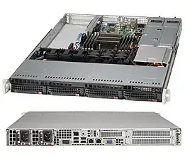 SuperMicro CSE 819 1U Dual Xeon E5-2630 V2 Server