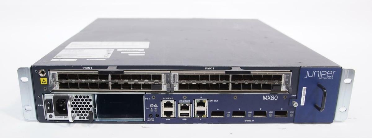 Juniper MX80-AC S-E – Internet Router, CHAS-MX80-S-E