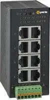 Perle IDS-108F – 8-port unmanaged with fiber