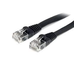 RJ45 Cat5e Patch Cable 0.9m Black (New)