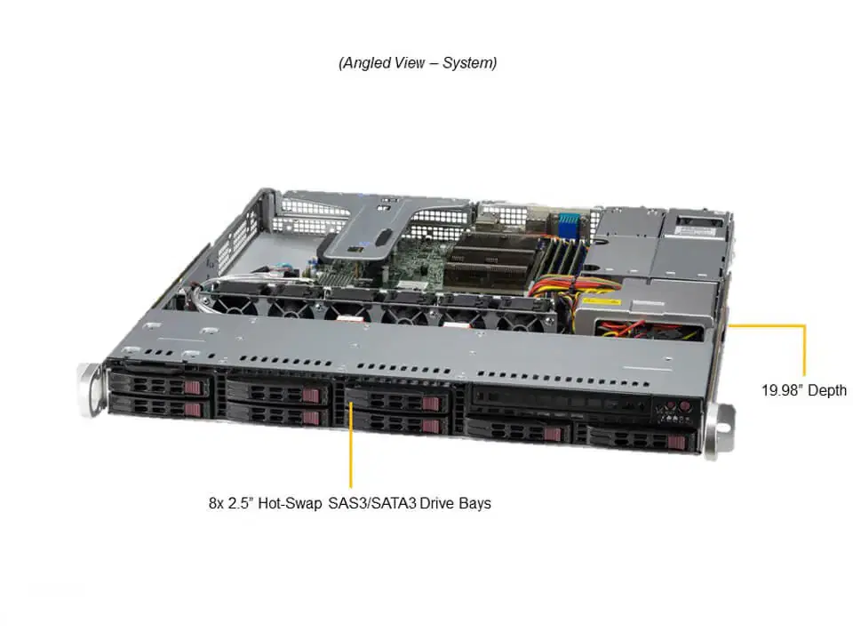 Supermicro UP SuperServer (SYS-110T-M)